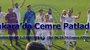 Ankara’da Cemre patladı.