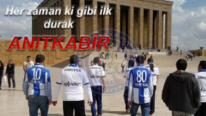 Her zaman ki gibi ilk durak ANITKABİR