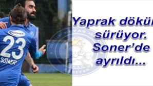 Soner Ergençay’da Sarıyer’den ayrıldı.